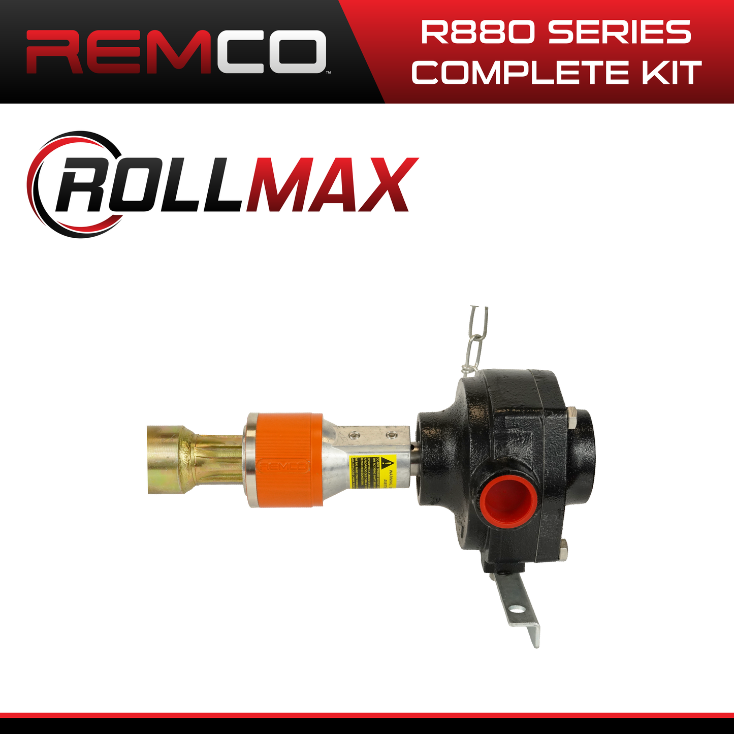 Remco R880C-TAK RollMax 8 Roller Pump Kit, Cast Iron, Multi-Speed Coupler, and Torque Arm