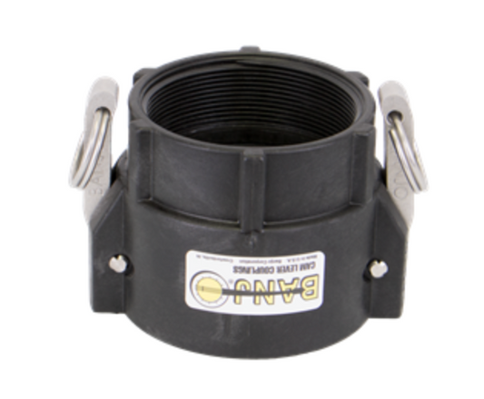 3" Female Coupling X 3" Female British Standard Pipe Thread