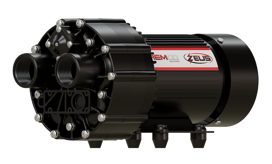 Remco ZEUS 9559-2E5-961 12V Electric Diaphragm Pump (Bypass)