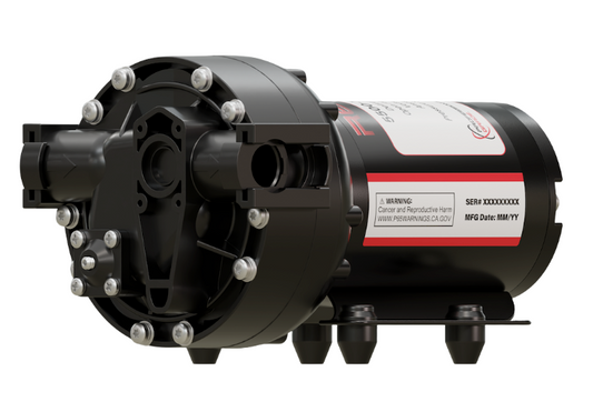 Replacement for 143-6356 Toro 12V Pump - Remco 5517-2H5-63B.