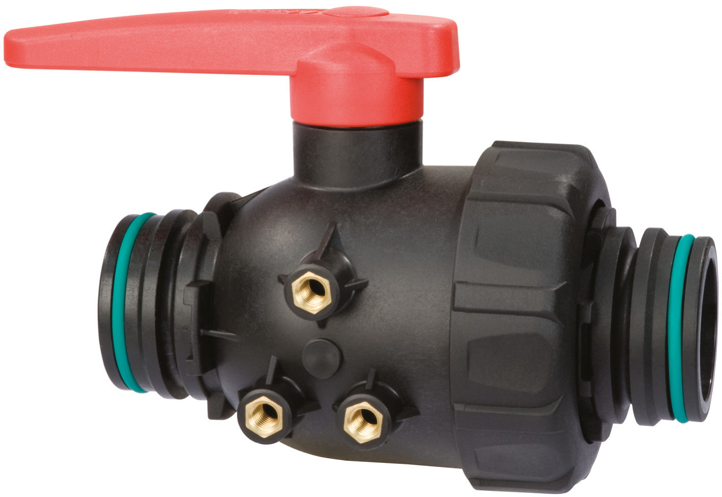 2-Way Single Union Ball Valve W/ T3 Fork Couplings
