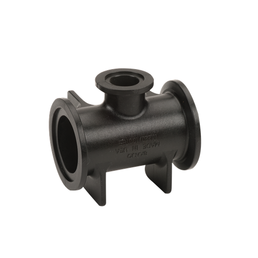 2" Full Port Flanged Tee X 1" Flanged Tee