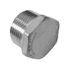 1/2" MNPT Stainless Steel Hex Plug