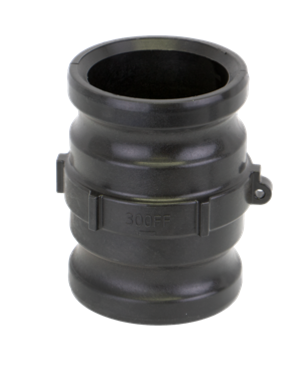 3" Male Adapter X 3" Male Adapter Poly Cam Lever Coupling