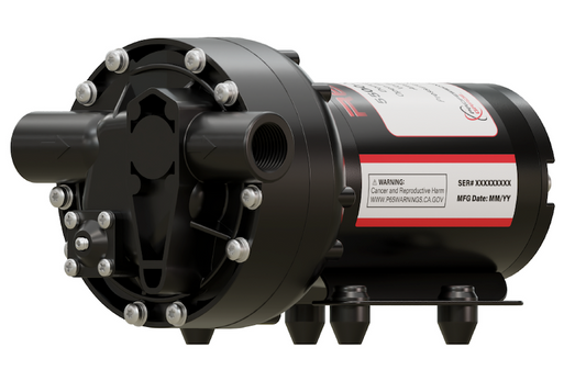 Remco 5534-2E1-63B Electric Diaphragm Pump (3.2GPM/60PSI, Bypass)