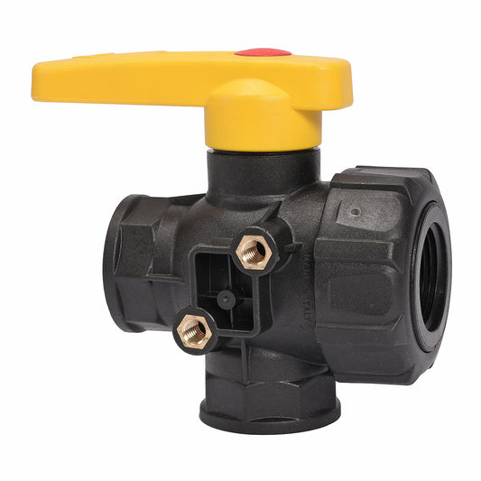 9951-3100N 1" 3 Way Single Union Ball Valve