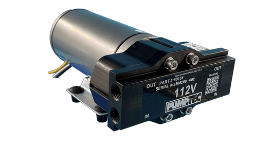 Pumptec 112V-085/M70 120V Plunger Pump & Motor