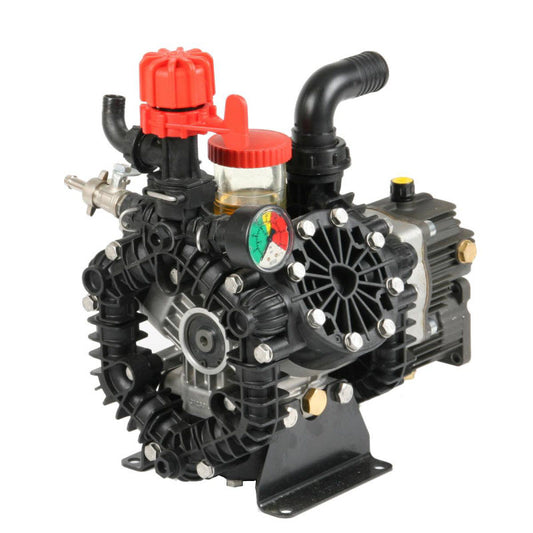 Hypro DP423GRGI Diaphragm Pump with Gearbox and Regulator, 11.4 GPM, 290 PSI