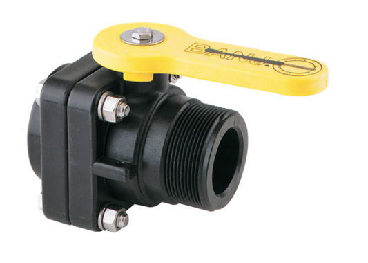 2" FNPT x 2" Male NPT Standard Port"Stubby" Valve