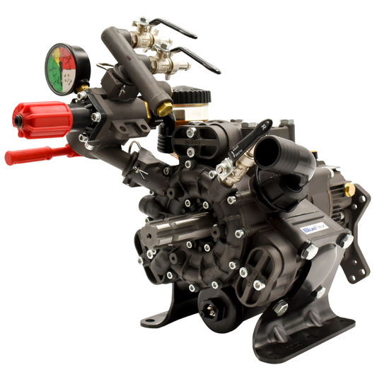 Hypro D813GRGI Diaphragm Pump with Gearbox and Regulator, 21.1 GPM, 725 PSI