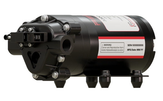 Remco 3321-1E1-82B Electric Diaphragm Pump (1.2GPM/60PSI,  Demand)