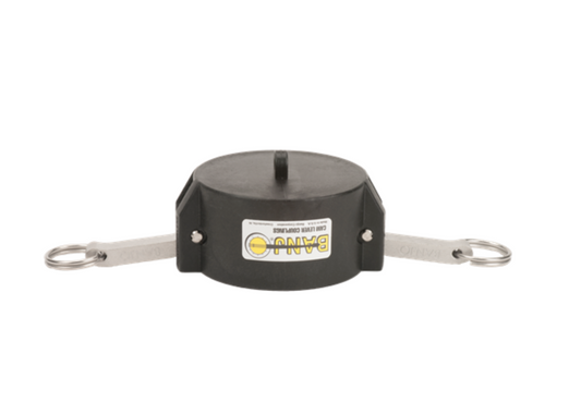 3" Cap X Male Adapter Poly Cam Lever Coupling