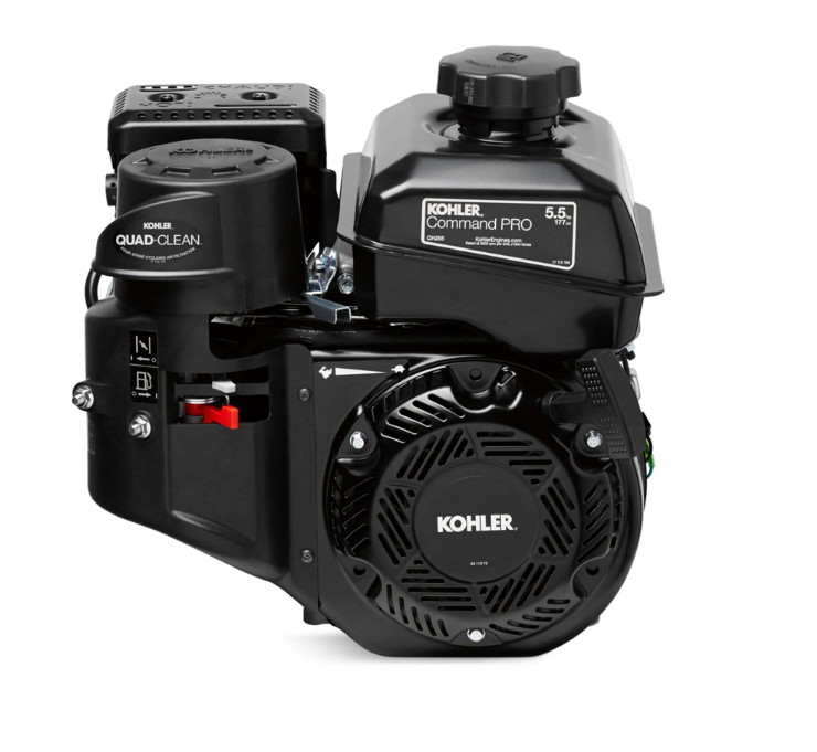 5.5 HP Kohler Engine w/Threaded Shaft - Recoil Start