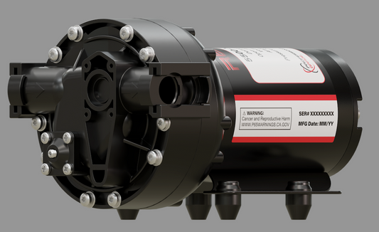 Replacement for 142-3321 Toro 12V Pump - Remco 5517-2H5-63B.
