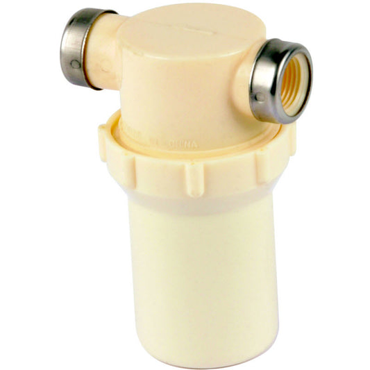 1/2" 80 Mesh Nylon Line Strainer (Buna Gasket)
