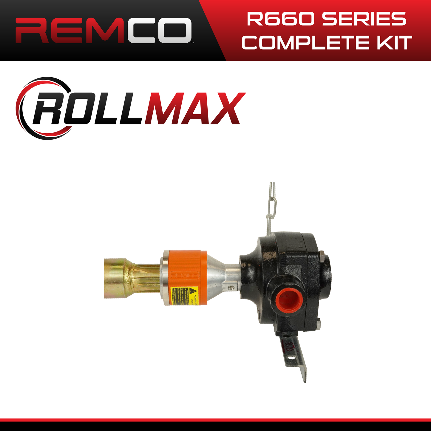 Remco R660C-TAK RollMax 6 Roller Pump Kit, Cast Iron, Multi-Speed Coupler and Torque Arm