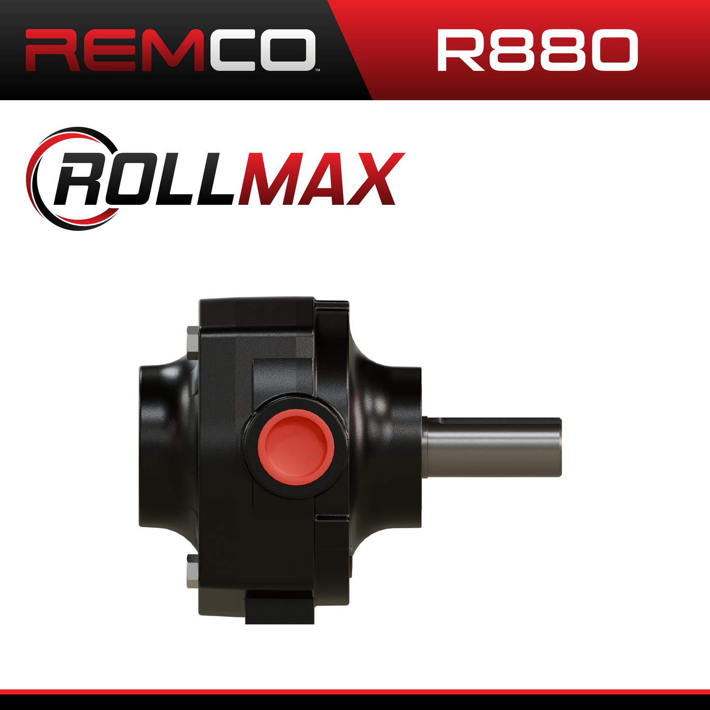 Remco R880C RollMax 8 Roller Pump, Cast Iron, CCW Rotation with 15/16" Shaft