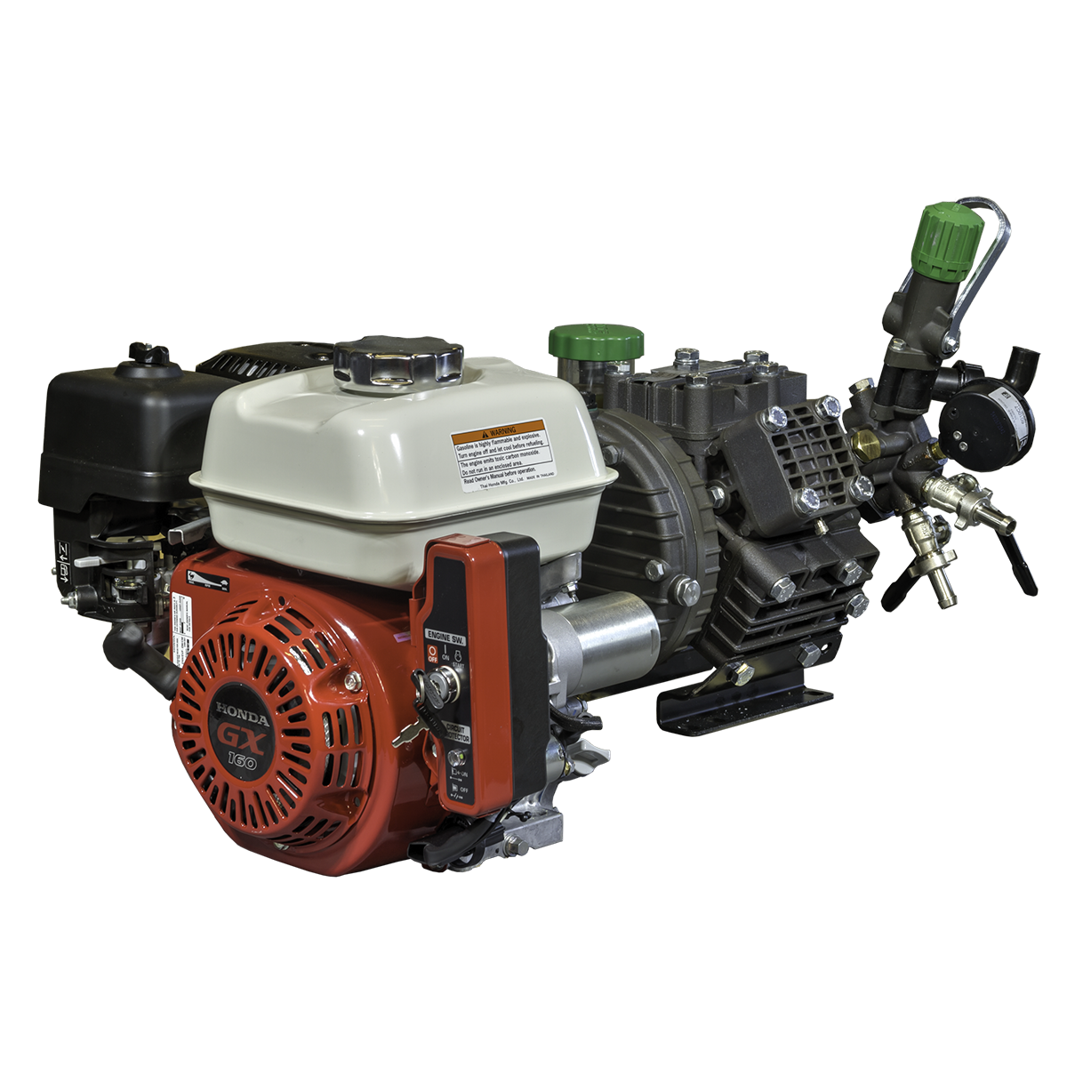 Udor KAPPA-55/GR5 & Honda GX160 Electric Start Engine Assembly