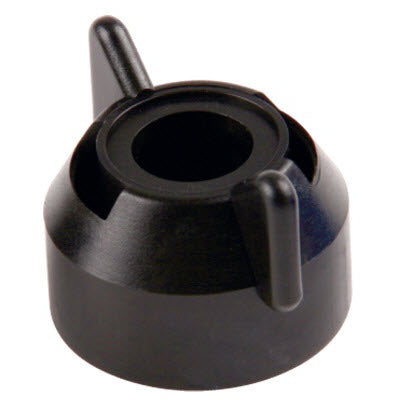 Standard Round (Black) Cap & Gasket