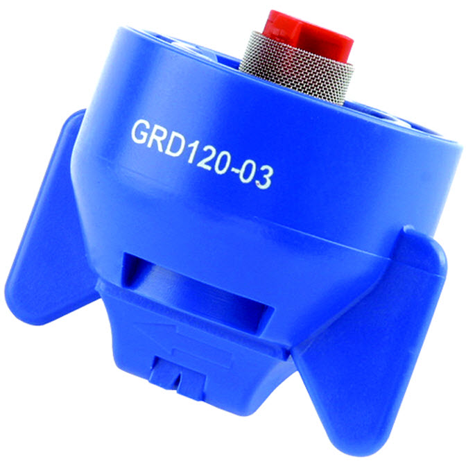 Replacement for John Deere PSLDXQ2003 (Blue) QuickChange Guardian 120° Spray Tip